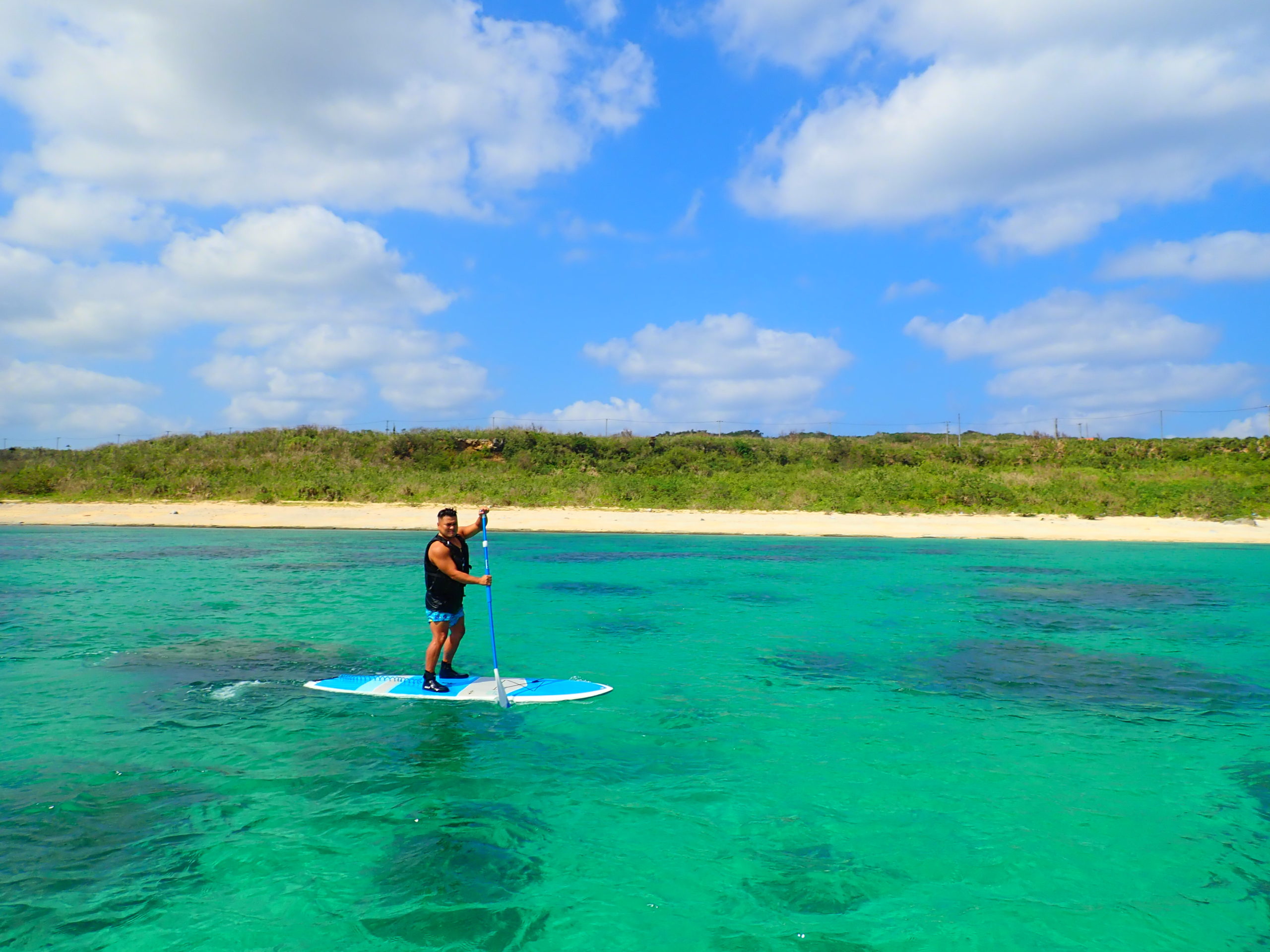 宮古ブルーの海を一望 新体験 絶景ビーチsup 宮古島 Adventure Pipi ピピ