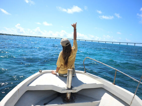 글래스 보트 크루징