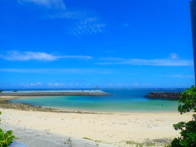 宮古島　ワイワイビーチ　景観