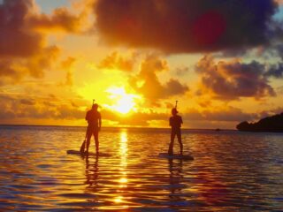 【早朝】宮古島の海で朝から爽やか感動体験！サンライズSUPツアー