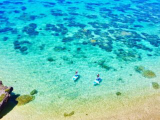【半日】エメラルドに輝く宮古ブルーの海を体感！絶景ビーチSUPツアー