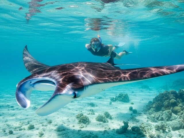 マンタ シュノーケリング