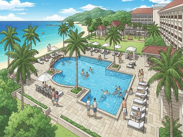 プール イラスト