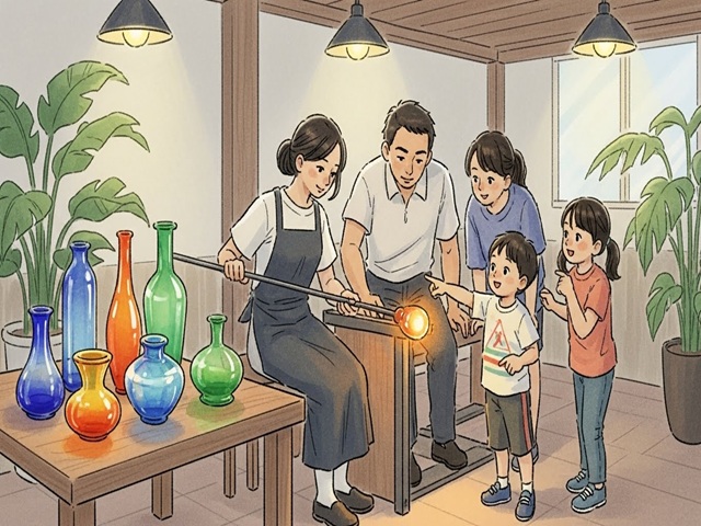 琉球ガラス体験