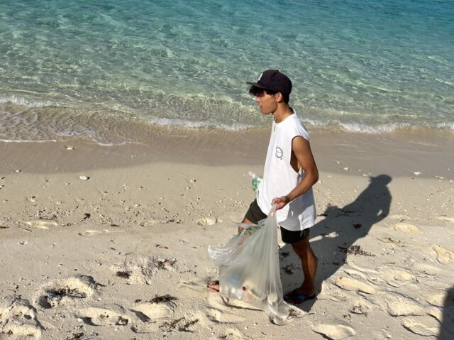 来間島　ビーチクリーン